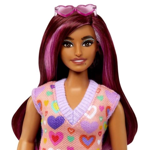 Barbie Fashionistas lalka w serduszkowej sukience Barbie Fashionistas lalka w serduszkowej sukience