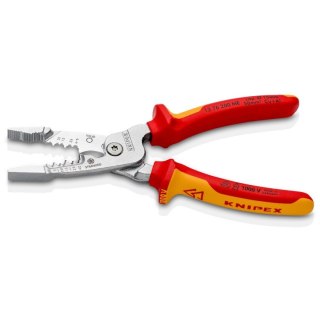 KNIPEX SZCZYPCE WIELOFUNKCYJNE DLA ELEKTRYKÓW DO KABLI METRYCZNYCH 1000V