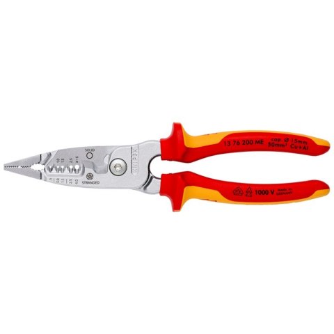 KNIPEX SZCZYPCE WIELOFUNKCYJNE DLA ELEKTRYKÓW DO KABLI METRYCZNYCH 1000V KNIPEX SZCZYPCE WIELOFUNKCYJNE DLA ELEKTRYKÓW DO KABLI METRYCZNYCH 1000V