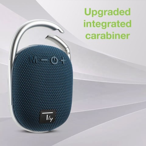 Techly ICASBL321BL głośnik przenośny Głośnik mono przenośny Niebieski 5 W