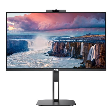 AOC V5 24V5CW monitor komputerowy 60,5 cm (23.8") 1920 x 1080 px Full HD LED Czarny