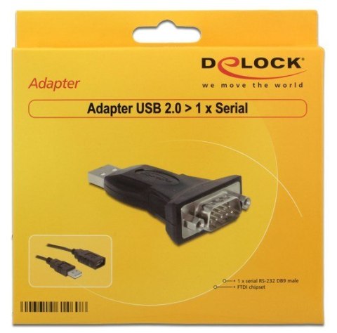 DeLOCK USB2.0 to serial Adapter DB9 DeLOCK USB2.0 to serial Adapter DB9
