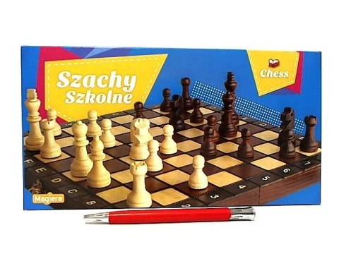 Szachy szkolne 29cm. MAGIERA Szachy szkolne 29cm. MAGIERA