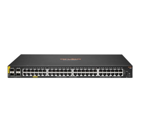 Aruba 6100 48G Class4 PoE 4SFP+ 370W Zarządzany L3 Gigabit Ethernet (10/100/1000) Obsługa PoE 1U Czarny Aruba 6100 48G Class4 PoE 4SFP+ 370W Zarządzany L3 Gigabit Ethernet (10/100/1000) Obsługa PoE 1U Czarny