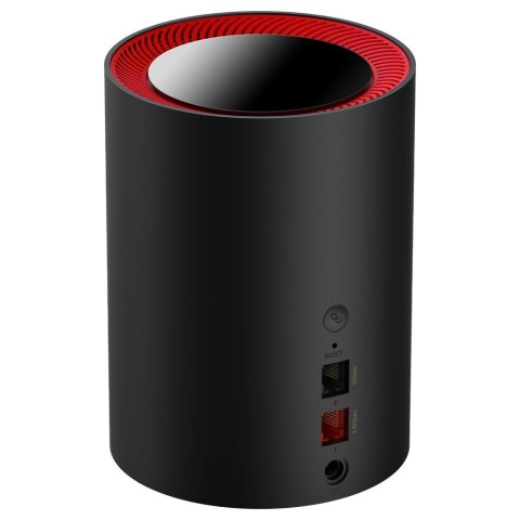Cudy M3000 Dual-band (2.4 GHz/5 GHz) Wi-Fi 6 (802.11ax) Czarny, Czerwony 1 Wewnętrzne Cudy M3000 Dual-band (2.4 GHz/5 GHz) Wi-Fi 6 (802.11ax) Czarny, Czerwony 1 Wewnętrzne