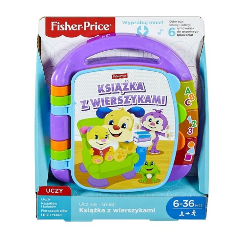 Fisher Price LL Książka z wierszykami FRC70 (polska wersja)