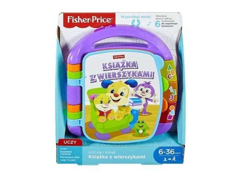 Fisher Price LL Książka z wierszykami FRC70 (polska wersja)