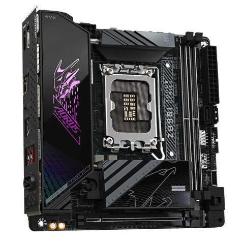 GIGABYTE Z890I AORUS ULTRA płyta główna Intel Z890 LGA 1851 (Socket V1) mini ITX GIGABYTE Z890I AORUS ULTRA płyta główna Intel Z890 LGA 1851 (Socket V1) mini ITX