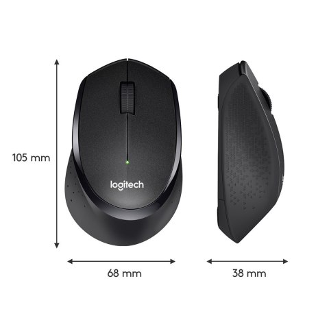 MYSZ LOGITECH M330 SILENT PLUS BLACK