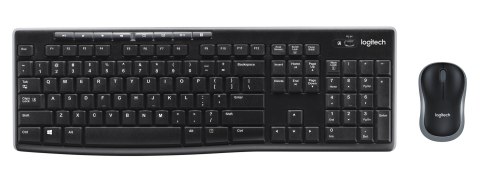 Zestaw klawiatura + mysz Logitech 920-004511 (USB (Radio 2.4 GHz); ukł.klaw.(DE); kolor czarny) Zestaw klawiatura + mysz Logitech 920-004511 (USB (Radio 2.4 GHz); ukł.klaw.(DE); kolor czarny)