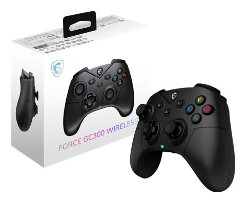 Kontroler MSI Gaming | FORCE GC300 WIRELESS | Czarny | Bezprzewodowy Kontroler MSI Gaming | FORCE GC300 WIRELESS | Czarny | Bezprzewodowy