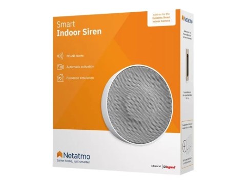Netatmo NA-NIS01 Syrena bezprzewodowa Wewnętrzna Biały Netatmo NA-NIS01 Syrena bezprzewodowa Wewnętrzna Biały