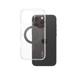 Pokrowiec na telefon komórkowy PanzerGlass CARE by PG BLK Kick/MagS iPhone16P 6.9 Przezroczysty