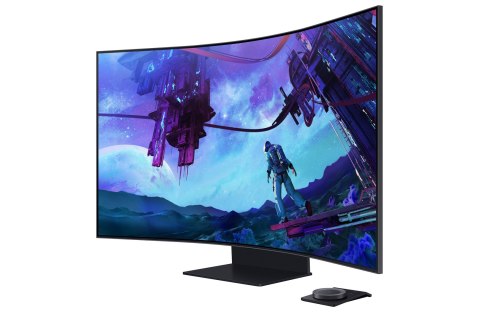 Samsung G97NC monitor komputerowy 139,7 cm (55") 3840 x 2160 px 4K Ultra HD LED Czarny