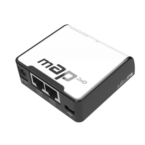 Mikrotik mAP Czarny, Biały Obsługa PoE Mikrotik mAP Czarny, Biały Obsługa PoE