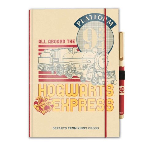 Harry Potter - Notatnik / Notes A5 z długopisem Platform 9 3/4