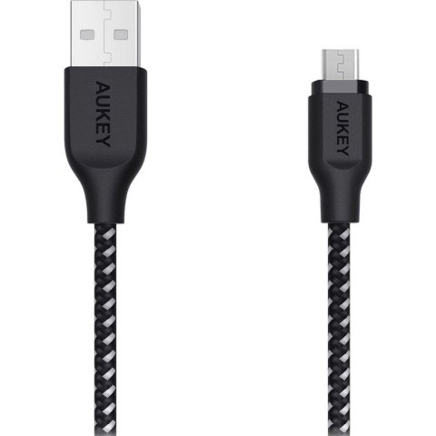 AUKEY KABEL USB-A - MICROUSB 2.0, QC 12W, 2M AUKEY KABEL USB-A - MICROUSB 2.0, QC 12W, 2M