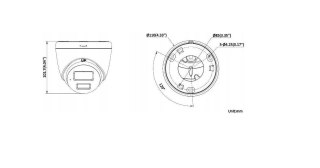 KAMERA IP HIKVISION DS-2CD1367G2H-LIU 2.8mm PL