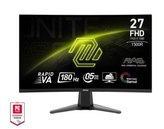 Monitor MAG 27C6F 27 cali/LED/FHD/Curv/180Hz/Black