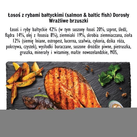 Paka Zwierzaka Seventh Heaven Łosoś z rybami bałtyckimi ''M'' 3kg Paka Zwierzaka Seventh Heaven Łosoś z rybami bałtyckimi ''M'' 3kg