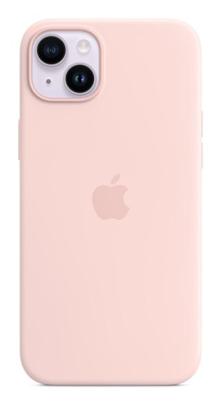Apple Original Etui silikonowe z MagSafe do iPhone 14 Plus kalkrosa
