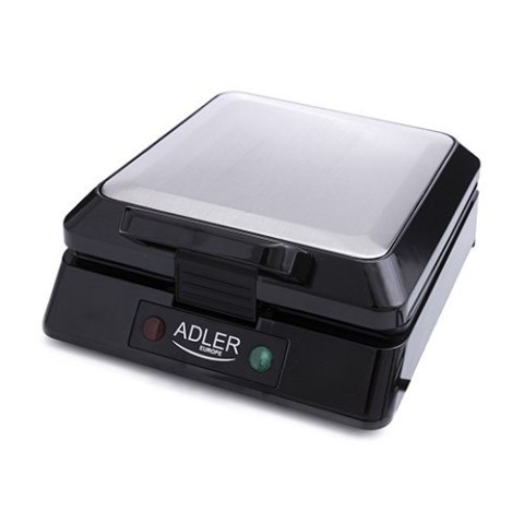 Gofrownica Adler AD 3036 (1500W; kolor srebrny) Gofrownica Adler AD 3036 (1500W; kolor srebrny)