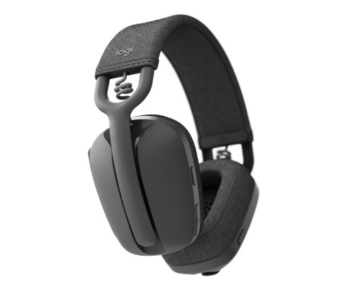 Logitech Zone Vibe 100 Zestaw słuchawkowy Bezprzewodowy Opaska na głowę Połączenia/muzyka Bluetooth Grafitowy