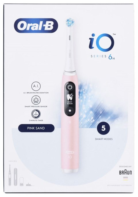 Szczoteczka elektryczna Oral-B iO6 Pink