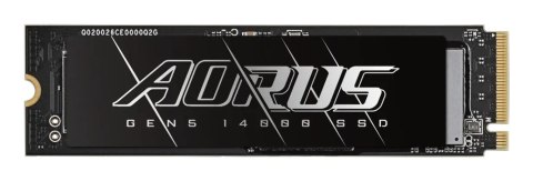 Dysk SSD 2 TB Gigabyte AORUS 14000 M.2 NVMe Gen5, 14500/12700 MB/s Dysk SSD 2 TB Gigabyte AORUS 14000 M.2 NVMe Gen5, 14500/12700 MB/s