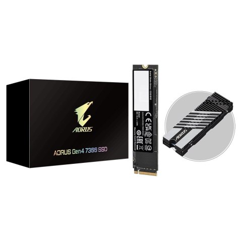 GIGABYTE AORUS Gen4 7300 SSD 1TB M.2 PCI Express 4.0 NVMe 3D TLC NAND GIGABYTE AORUS Gen4 7300 SSD 1TB M.2 PCI Express 4.0 NVMe 3D TLC NAND