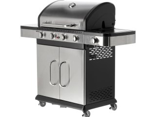 Grill gazowy 4+1 stal nierdzewna 14,2 KW