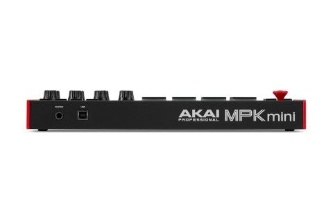 Klawiatura sterująca AKAI MPK Mini MK3 kontroler MIDI USB Czarny, Czerwony Klawiatura sterująca AKAI MPK Mini MK3 kontroler MIDI USB Czarny, Czerwony