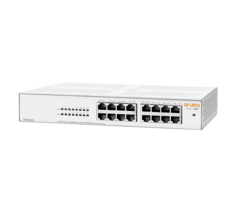 Aruba Instant On 1430 16G Nie zarządzany L2 Gigabit Ethernet (10/100/1000) 1U Biały Aruba Instant On 1430 16G Nie zarządzany L2 Gigabit Ethernet (10/100/1000) 1U Biały