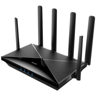 Cudy LT18 router bezprzewodowy Gigabit Ethernet Dual-band (2.4 GHz/5 GHz) 4G Czarny