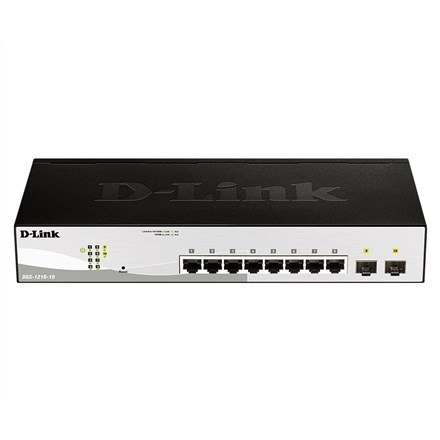 D-LINK-DGS-1210-10/E 10-PORT GIGABIT SWITCH 2 SFP D-LINK-DGS-1210-10/E 10-PORT GIGABIT SWITCH 2 SFP