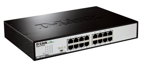 D-Link DGS-1016D/E łącza sieciowe Nie zarządzany Czarny, Metaliczny D-Link DGS-1016D/E łącza sieciowe Nie zarządzany Czarny, Metaliczny