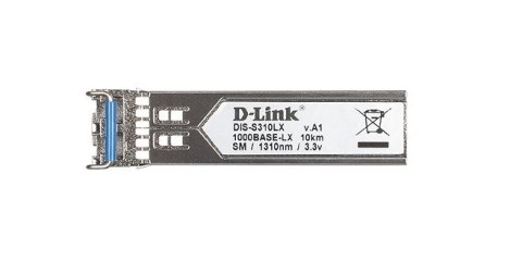 D-Link DIS-S310LX - Światłowód - 1000 Mbit/s - mini-GBIC - SFP - LX - 10000 m D-Link DIS-S310LX - Światłowód - 1000 Mbit/s - mini-GBIC - SFP - LX - 10000 m