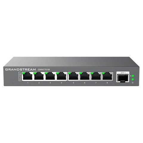 Grandstream GWN 7701M 8x2,5GbE+1xSFP niezarządzalny switch | Sieć | Przełączniki niezarządzalne Grandstream GWN 7701M 8x2,5GbE+1xSFP niezarządzalny switch | Sieć | Przełączniki niezarządzalne