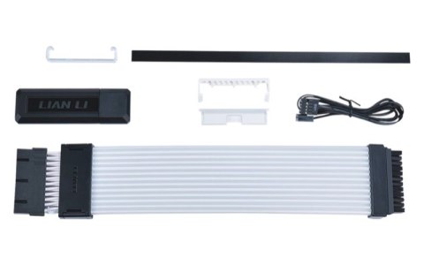 Lian Li Strimer Bezprzewodowy 24-pinowy płyty głównej RGB + kontroler Lian Li Strimer Bezprzewodowy 24-pinowy płyty głównej RGB + kontroler
