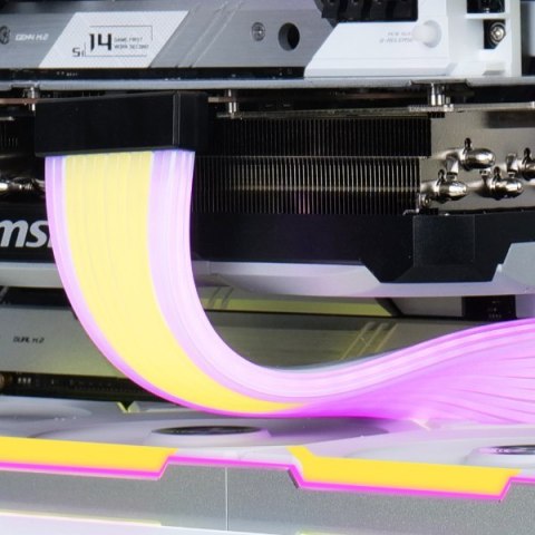 Lian Li Strimer Bezprzewodowy 24-pinowy płyty głównej RGB + kontroler Lian Li Strimer Bezprzewodowy 24-pinowy płyty głównej RGB + kontroler