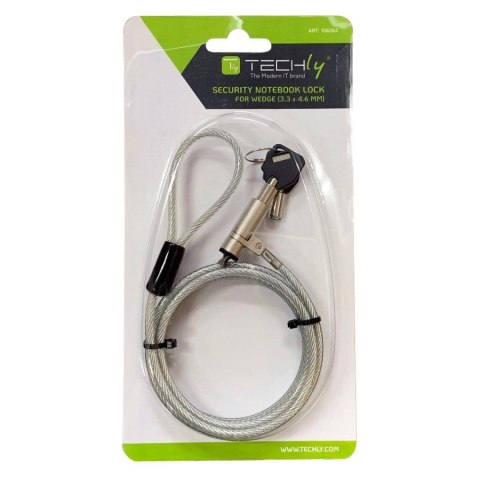 Techly IQ-LOK-13-KT zapięcie do kabli Srebrny 1,8 m Techly IQ-LOK-13-KT zapięcie do kabli Srebrny 1,8 m