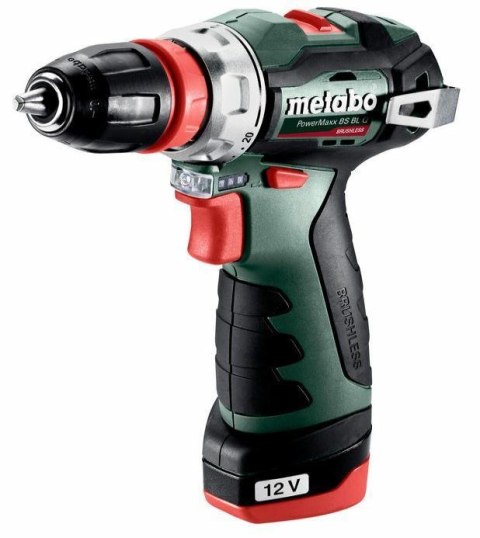 Wiertarko-wkrętarka Metabo POWERMAXX BS BL Q 12V 38Nm 2x2,0Ah Wiertarko-wkrętarka Metabo POWERMAXX BS BL Q 12V 38Nm 2x2,0Ah