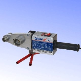 Dedra zgrzewarka do rur PCV 800W/1500W walizka/adaptory 20-63mm
