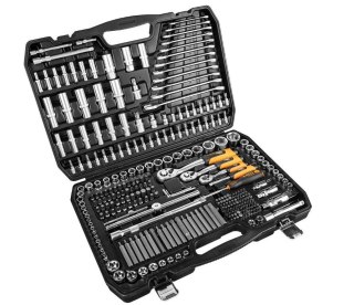 Zestaw kluczy Neo Tools 300 elementów 1/2", 3/8", 1/4"