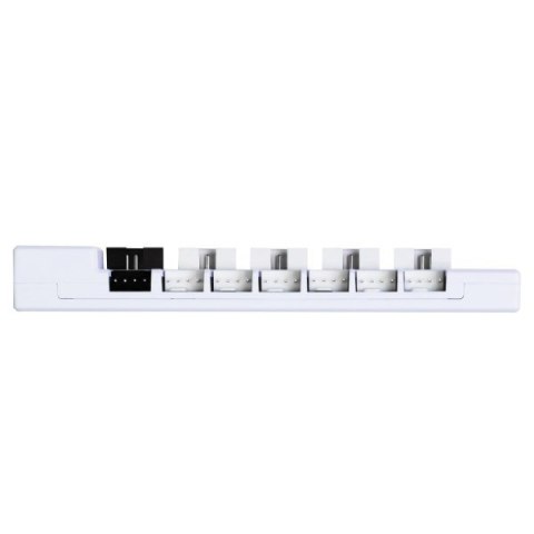 Lian Li EDGE HUB, 4x USB, 6x PWM - biały Lian Li EDGE HUB, 4x USB, 6x PWM - biały