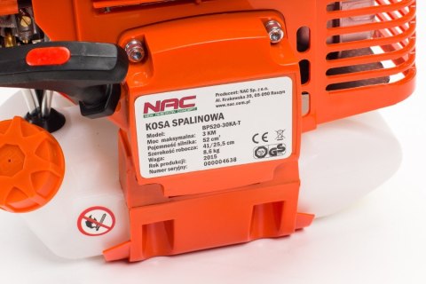 NAC KOSA SPALINOWA 52cc 2,7Nm SYSTEM ANTYWIBRACYJNY NAC KOSA SPALINOWA 52cc 2,7Nm SYSTEM ANTYWIBRACYJNY