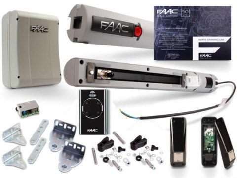 Zestaw Handy 24V - FAAC S418 do 5.4m bram dwuskrzydłowych Zestaw Handy 24V - FAAC S418 do 5.4m bram dwuskrzydłowych
