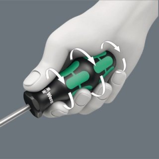 Zestaw wkrętaków Kraftform Lasertip + wieszak, 6 części
