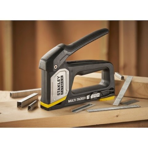 Zszywacz Stanley FATMAX 4w1 typ A, G i gwoździe typ J