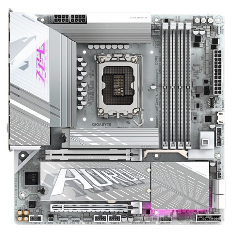 GIGABYTE Z890M AORUS ELITE WIFI7 ICE Intel Z890 LGA 1851 (Socket V1) ATX GIGABYTE Z890M AORUS ELITE WIFI7 ICE Intel Z890 LGA 1851 (Socket V1) ATX